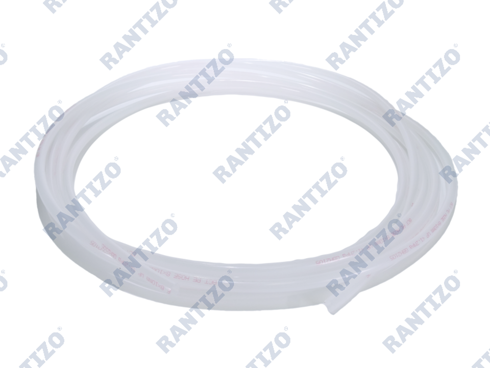 T10/T30 Round Ridged Base Flow Meter Hose 10mm OD (Per Inch)